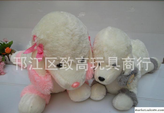 毛絨玩具 貴賓犬/貴賓狗可做抱枕 牧羊犬 小姐狗 趴狗工廠,批發,進口,代購