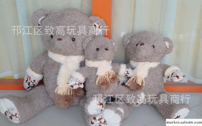 新款 毛絨玩具 圍巾熊泰迪熊大號 抱抱熊 公仔工廠,批發,進口,代購