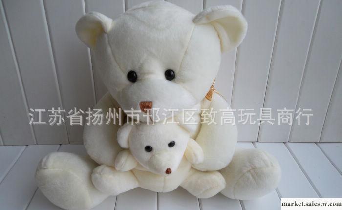 毛絨玩具 親子熊 母子熊  蝴蝶結熊  熊公仔 熊玩偶工廠,批發,進口,代購