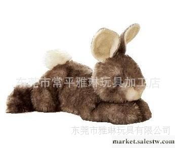 可愛趴姿灰色兔子 毛絨玩具兔子 精選生日禮物  送禮佳品工廠,批發,進口,代購