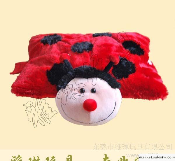 獨特創意 七星瓢蟲抱枕 超個性毛絨玩具 精品手工制作 精選禮品工廠,批發,進口,代購