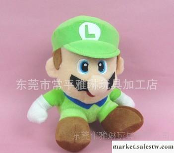 毛絨玩具人形公仔 坐姿卡通人物 超級瑪麗 廠家訂做工廠,批發,進口,代購
