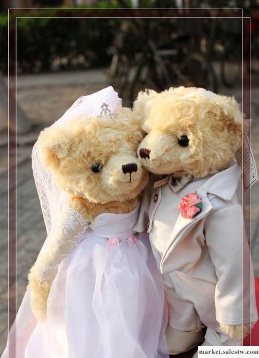 毛絨情侶熊，毛絨節慶玩具公仔，泰迪熊結婚熊工廠,批發,進口,代購