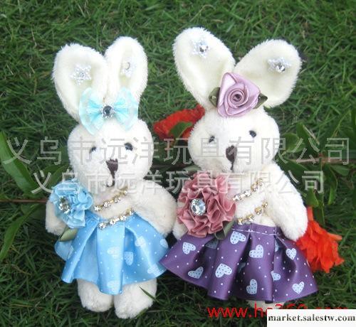 毛絨玩具批發  玩具加工定做 廠家直銷 鉆兔子（12cm）工廠,批發,進口,代購