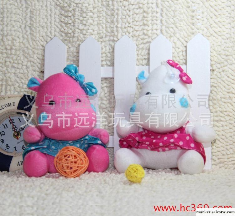 毛絨玩具批發 加工定做  廠家直銷 河馬毛絨公仔（18cm）工廠,批發,進口,代購
