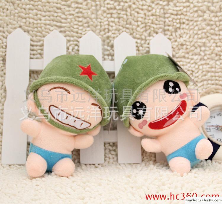 毛絨玩具l批發 加工定做 12秒錄音玩具 炮兵錄音公仔（18cm）工廠,批發,進口,代購