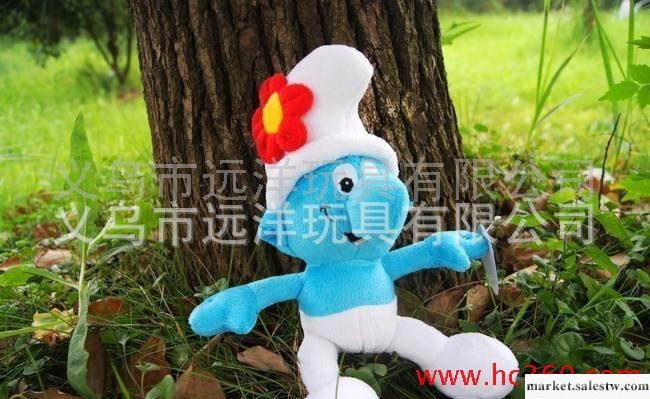 毛絨玩具生產商  藍精靈公仔批發工廠,批發,進口,代購