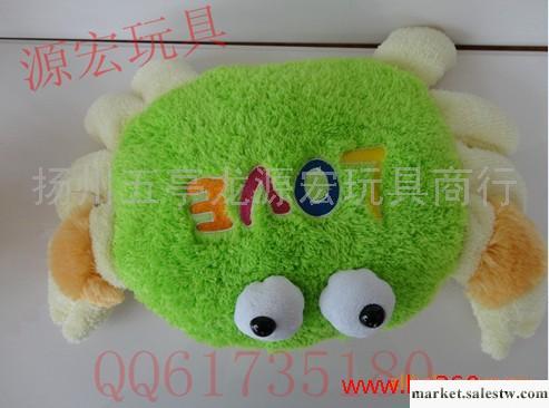 供應螃蟹 抱枕 靠墊 填充毛絨玩具公仔 一件起批發工廠,批發,進口,代購