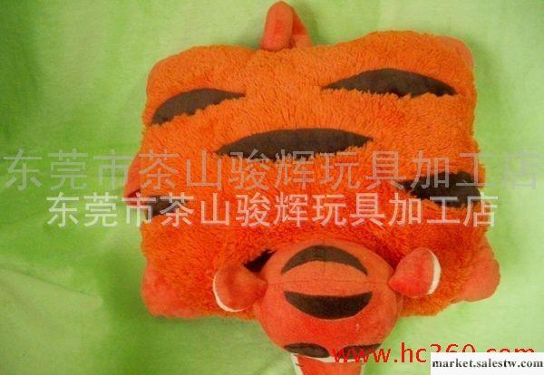 多用途毛絨玩具 可當靠枕用又可以擺設及玩耍的老虎公仔工廠,批發,進口,代購