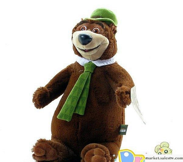 供應瑜伽熊 波波熊 YOGI BEAR正版 毛絨玩具 玩具熊工廠,批發,進口,代購