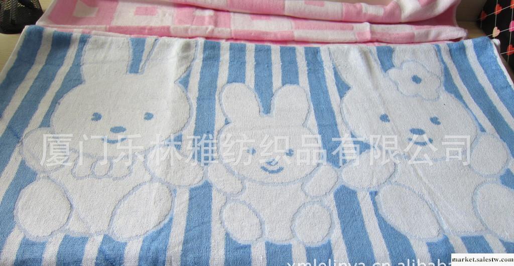 廈門樂林雅-----竹纖維色織提花嬰兒浴巾  可OEM 貼牌工廠,批發,進口,代購