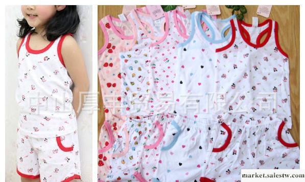 女童套裝韓版 熱銷 純棉 兒童夏季套裝 5色女童米妮套裝批發工廠,批發,進口,代購