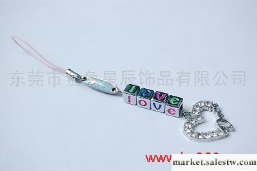 供應 訂制 心手機鏈 情侶飾品 促銷禮品工廠,批發,進口,代購