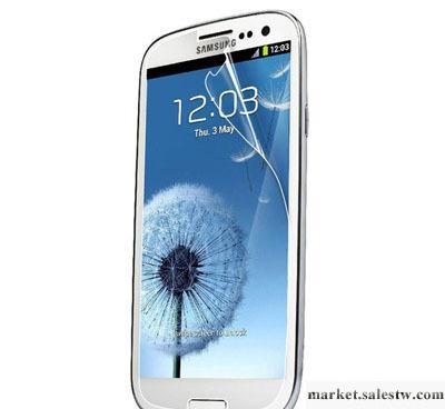 三星galaxy S3 i9300手機保護膜 貼膜 保護貼 屏保 真機開模工廠,批發,進口,代購