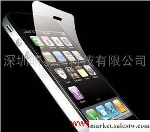 供應蘋果iphone4G高透防刮高清屏幕保護膜3層4S貼膜工廠,批發,進口,代購