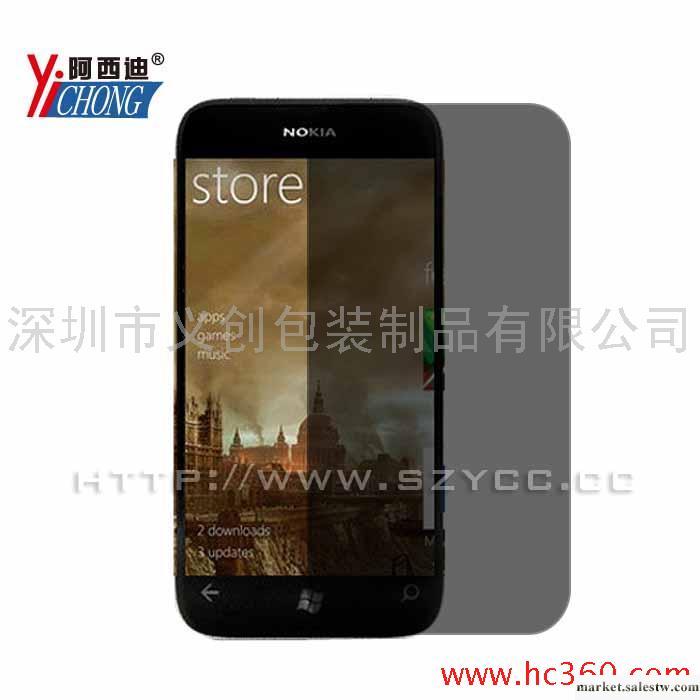 供應阿西迪諾基亞C9手機防窺膜工廠,批發,進口,代購