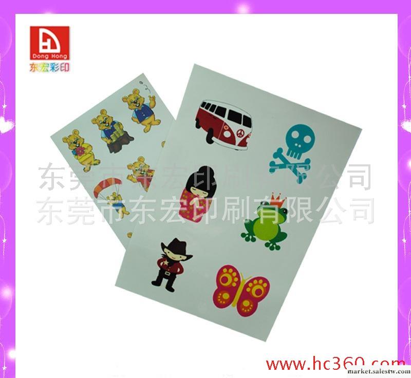 東莞東宏加工定做精美紋身貼/環保紋身貼紙/通過FDA美國食品標準工廠,批發,進口,代購