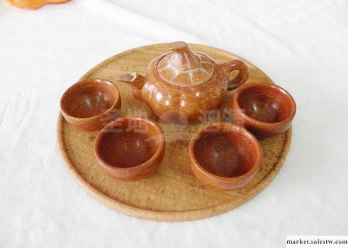 供應圣地·泗源砭石南瓜壺（小款）茶具套裝工廠,批發,進口,代購