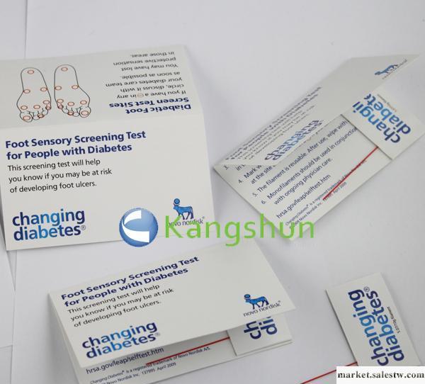 供應康順ks0糖尿病患者腳底神經測試卡，皮膚測工廠,批發,進口,代購