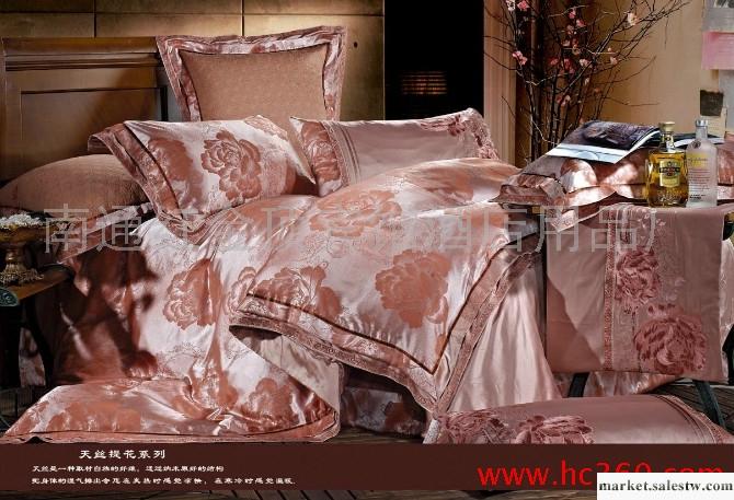 供應紅金頂E01天絲大提花四件套工廠,批發,進口,代購