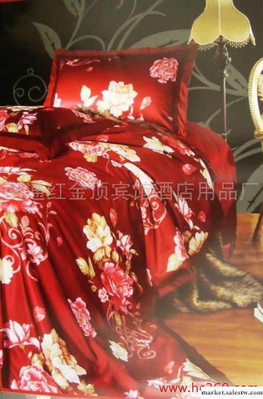 供應紅金頂D27天絲活性印花四件套工廠,批發,進口,代購