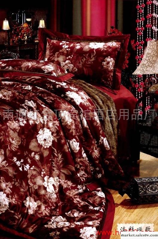 供應紅金頂D02天絲活性印花四件套工廠,批發,進口,代購