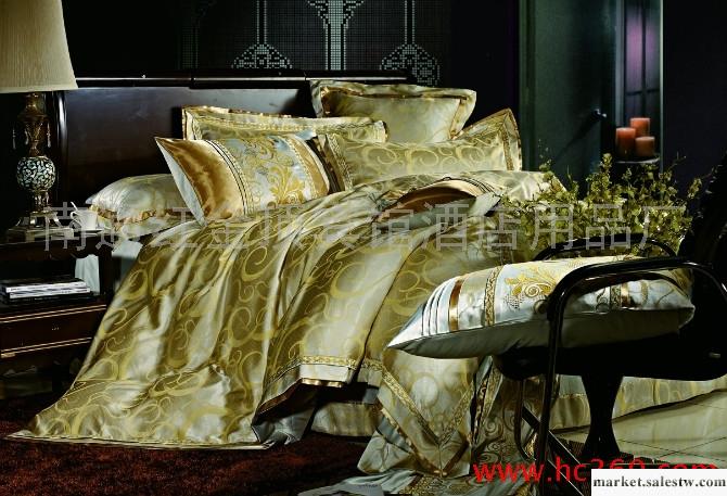 供應紅金頂E18天絲大提花四件套工廠,批發,進口,代購