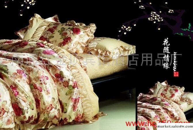 供應紅金頂C26真絲裙邊六件套工廠,批發,進口,代購