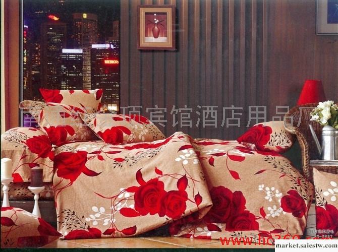 供應紅金頂A042精品全棉活性磨毛四件套工廠,批發,進口,代購