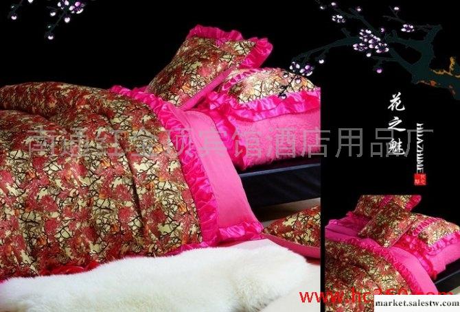 供應紅金頂C24真絲裙邊六件套工廠,批發,進口,代購