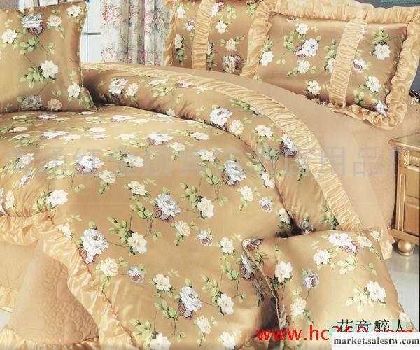 供應紅金頂C25真絲裙邊六件套工廠,批發,進口,代購
