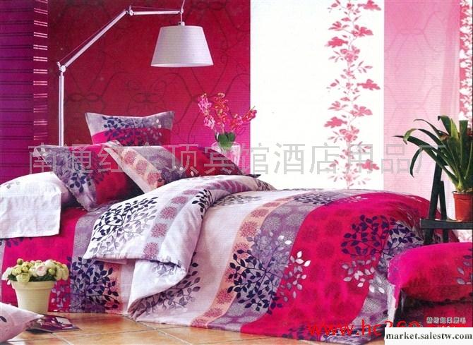 供應紅金頂A049精品全棉活性磨毛四件套工廠,批發,進口,代購