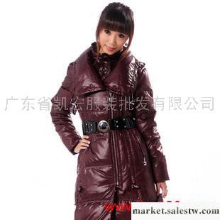 供應羽絨服冰潔 羽絨服 正品 女款 女裝 亮面 中長款 BG1086工廠,批發,進口,代購