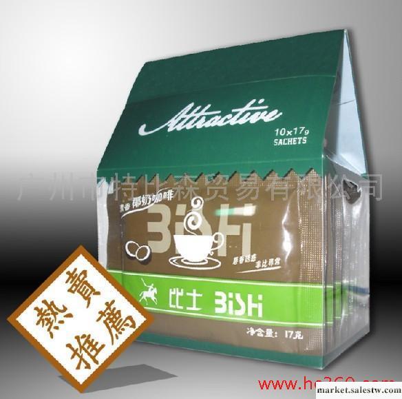 供應廠家直銷  比士 清香椰奶咖啡 10袋/盒工廠,批發,進口,代購