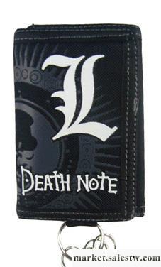 【動漫良品】廠家直批時尚動漫錢包 來樣定制 deathnote 標志A工廠,批發,進口,代購