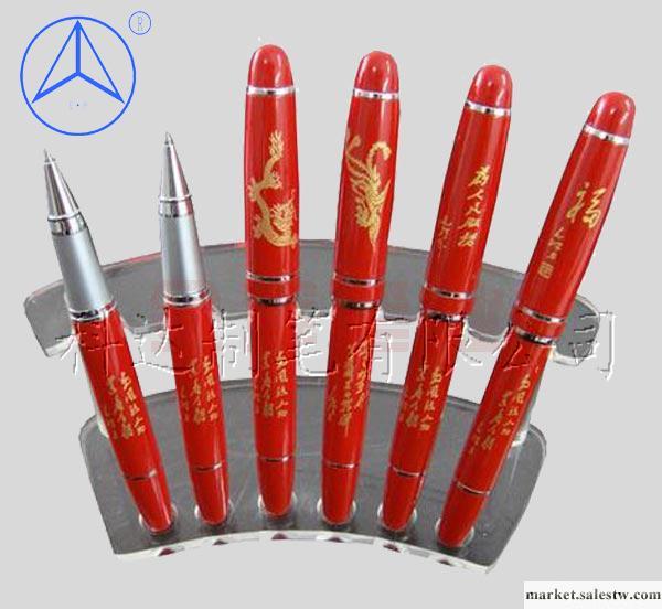 供應中國紅瓷筆、中國紅水筆、金屬簽字筆工廠,批發,進口,代購