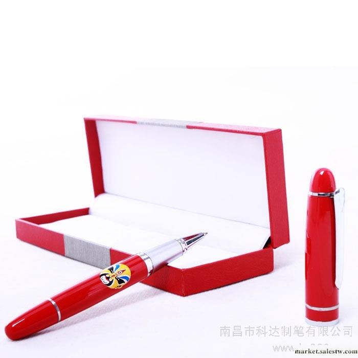 供應華士來紅瓷筆 中國紅瓷水筆 面具筆 金屬禮品筆 廣告筆工廠,批發,進口,代購