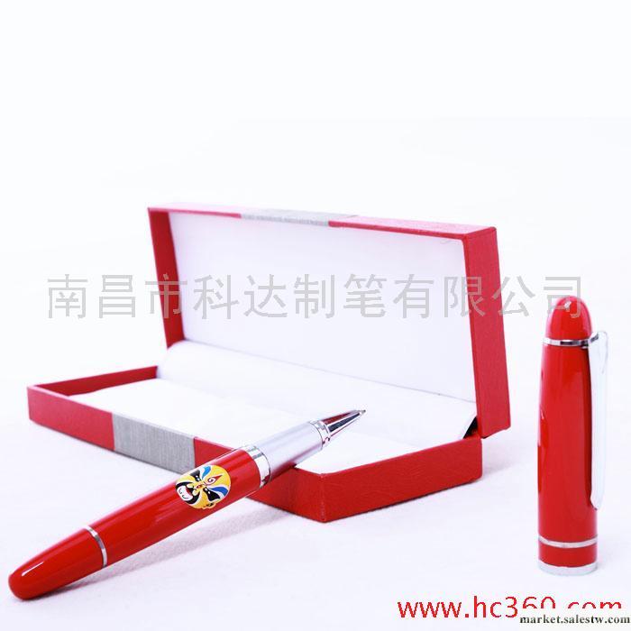 供應中國紅臉譜簽字筆 金屬中國紅水筆 LOGO雕刻加工工廠,批發,進口,代購