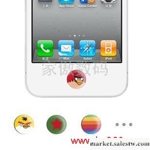 供應iPhoneiPhoneIPHONE配件  返回鍵貼 home鍵貼工廠,批發,進口,代購