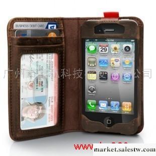 美國BOOKBOOK 真皮書籍錢包蘋果iPhone4s 4代保護套 手機殼工廠,批發,進口,代購