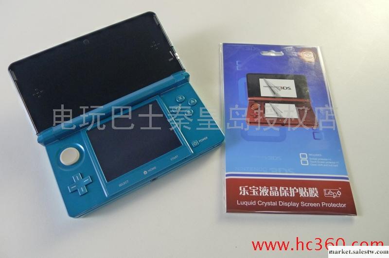 供應3DS液晶保護貼膜數碼電子游戲機配件工廠,批發,進口,代購