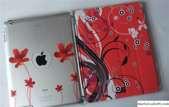 供應【廠家直銷】優質蘋果ipad2 smart cover帶伴侶盒炫彩smart批發・進口・工廠・代買・代購