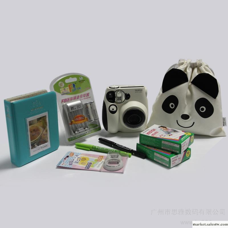 富士  mini7s 熊貓款 超優惠套餐 一次成像相機工廠,批發,進口,代購