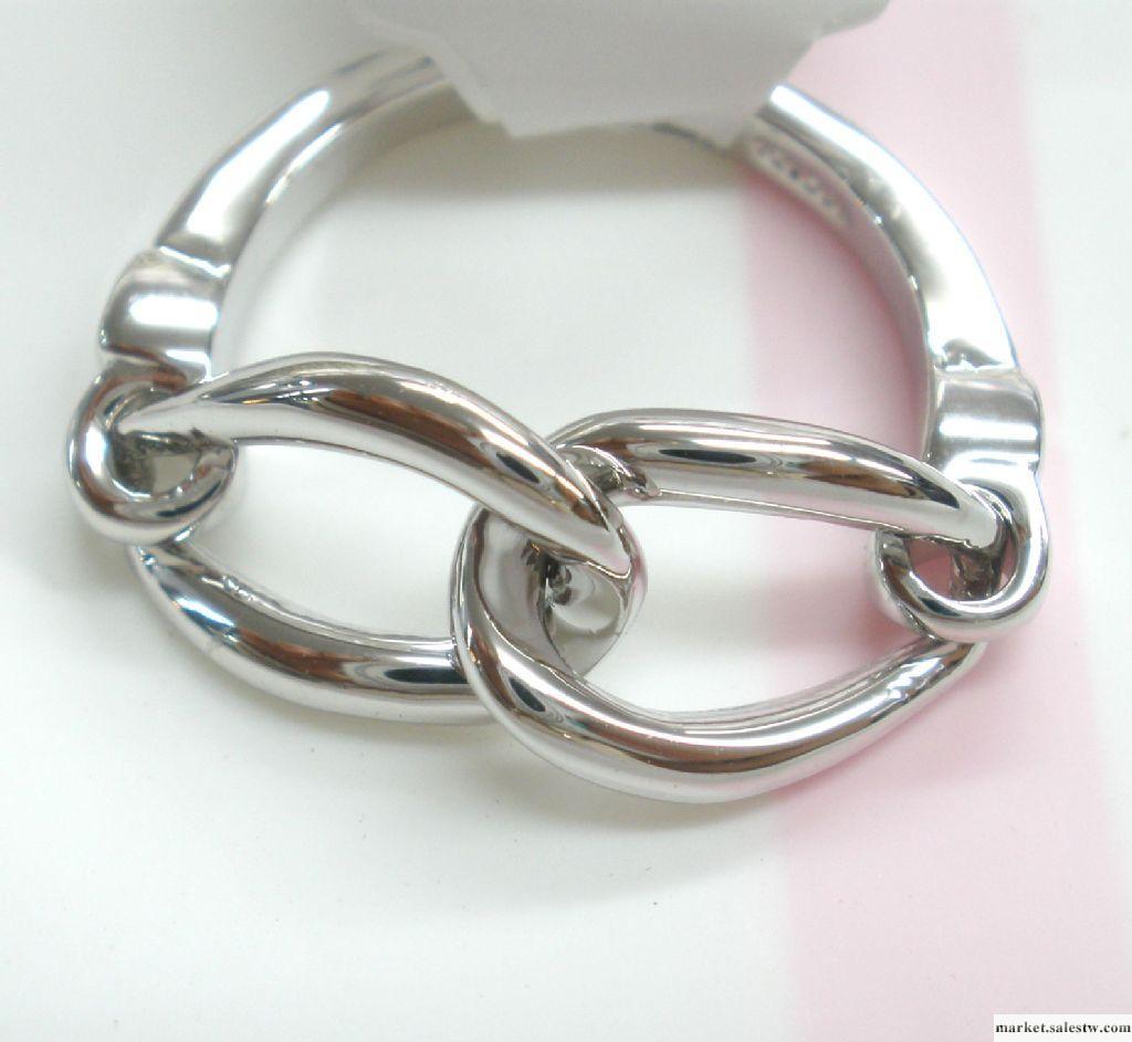 伊泰蓮娜925銀環環相扣戒指情侶戒CA453702-260工廠,批發,進口,代購
