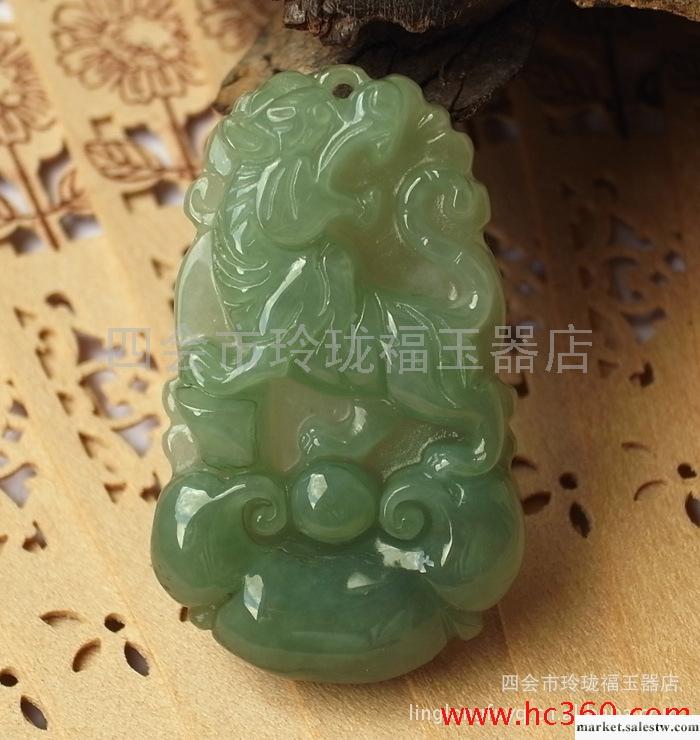 供應四會玉器批發 天然翡翠十二生肖----虎圖案 開運飾品 全國鑒定工廠,批發,進口,代購