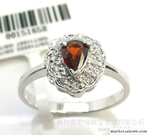 國外節日專供禮品  S925銀飾品 石榴石戒指 珠寶禮物 飾品工廠,批發,進口,代購