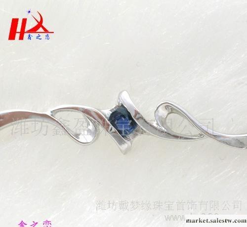 925銀飾品 珠寶首飾 批發 水晶 寶石 A級天然 藍寶石手鏈 簡約工廠,批發,進口,代購