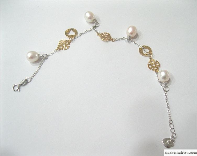 供應批發珍珠飾品:優貝兒漂亮時尚款珍珠手鏈工廠,批發,進口,代購