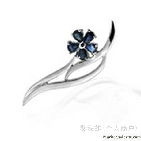 供應新潮SicaoX01珠寶首飾S925銀天然寶石胸針批發・進口・工廠・代買・代購