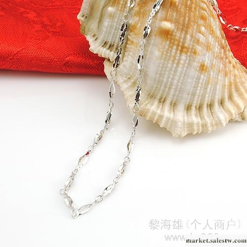 供應新潮SicaoXL217珠寶首飾S925銀鍍白金項鏈批發・進口・工廠・代買・代購